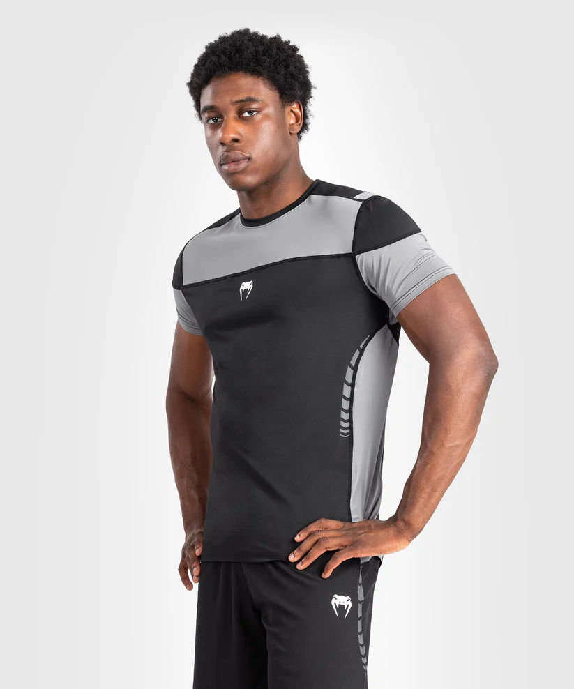 Venum Dry Tech T-shirt Tempest Zwart/Grijs - Image 3