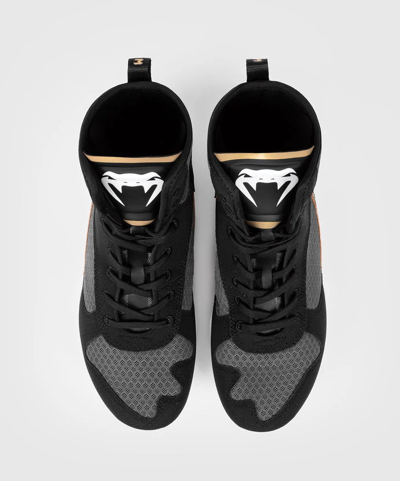 Venum Boksschoenen Elite Zwart/Wit/Goud - Image 4