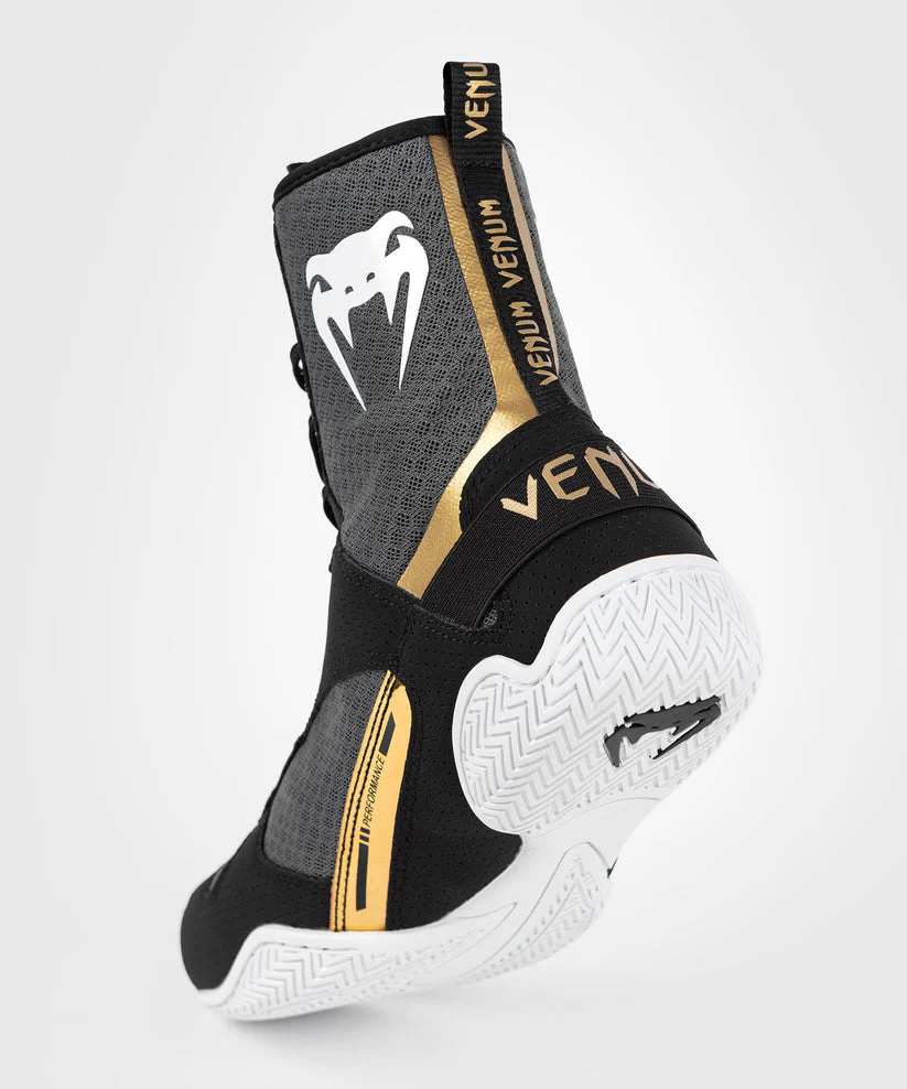 Venum Boksschoenen Elite Zwart/Wit/Goud - Image 5