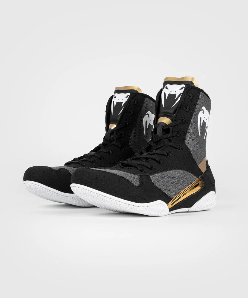 Venum Boksschoenen Elite Zwart/Wit/Goud - Image 6