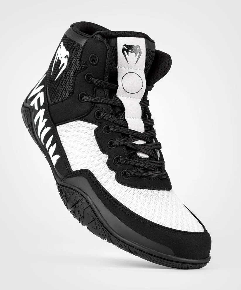 Venum Worstelschoenen Elite Zwart/Wit - Image 6