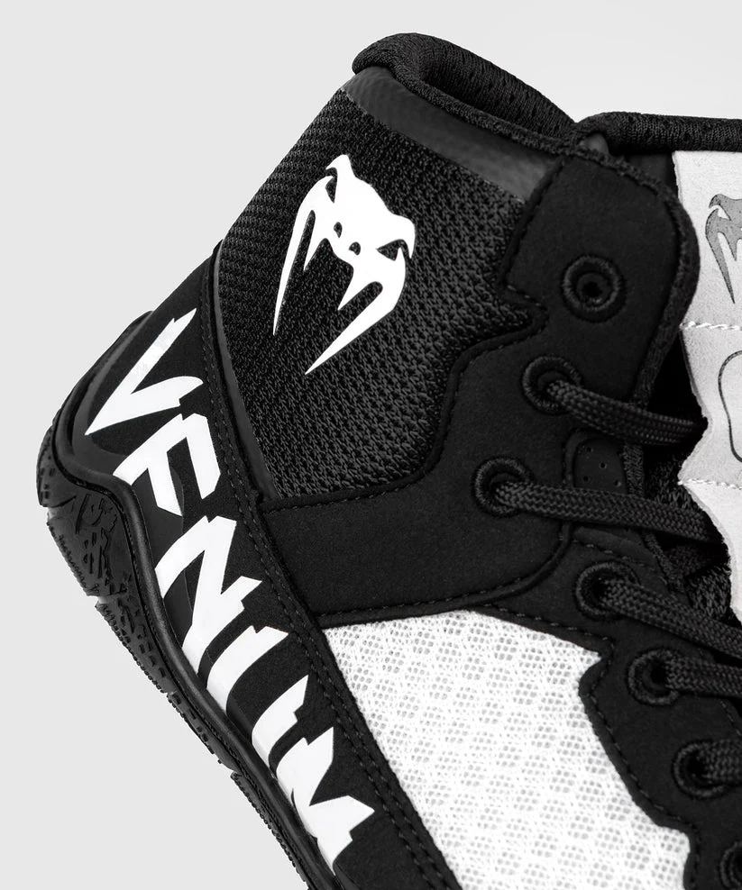 Venum Worstelschoenen Elite Zwart/Wit - Image 7