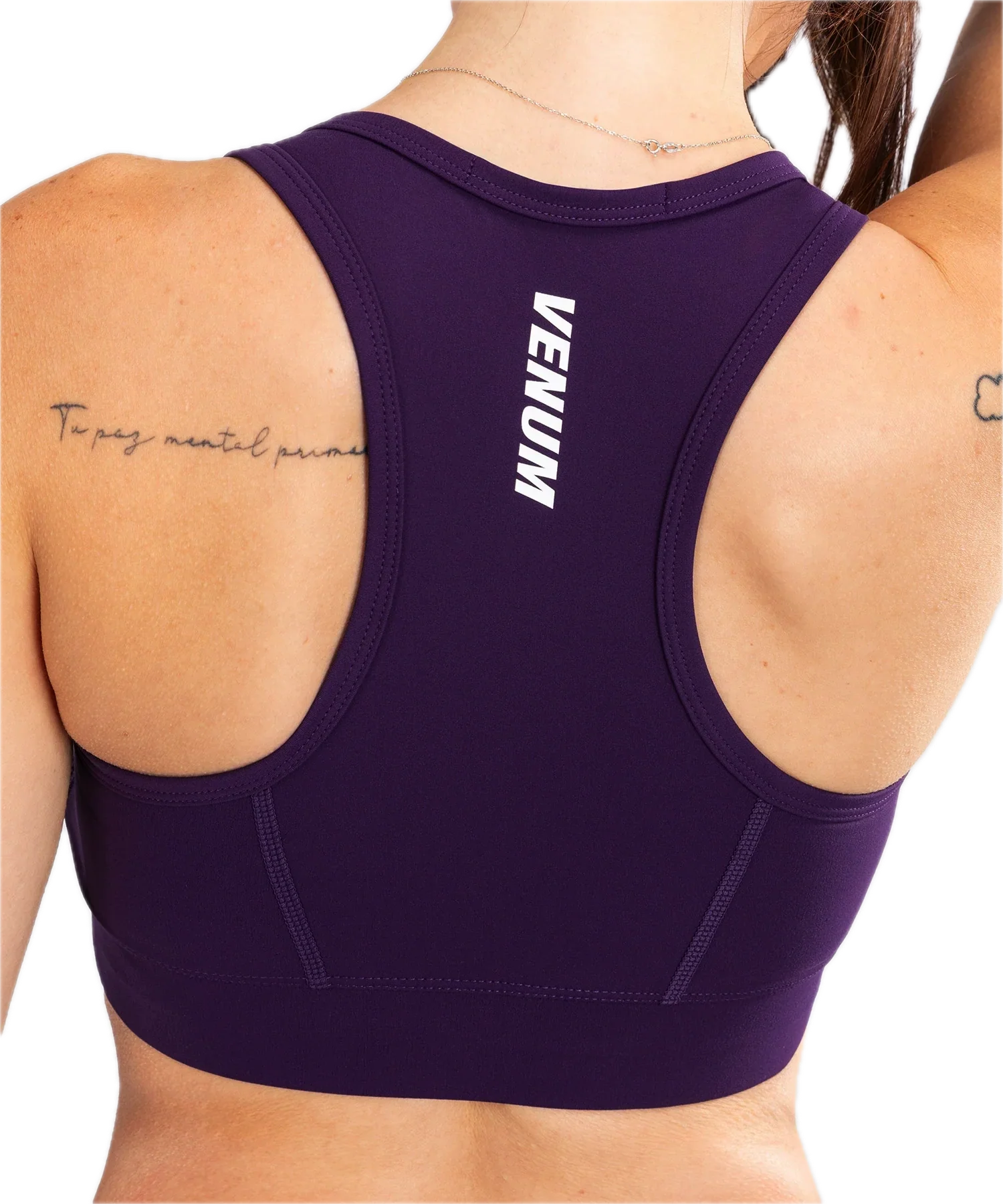 Venum Sport Bra Essentail Medium Impact Paars - Image 4