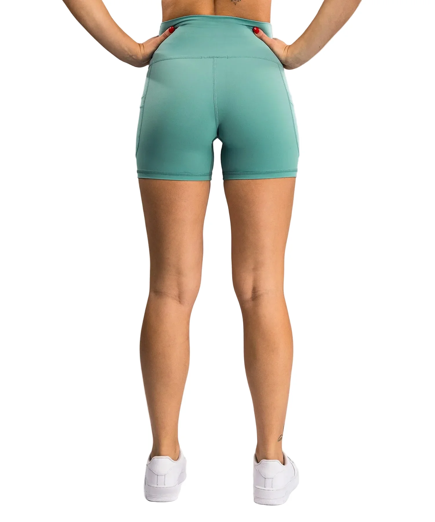 Venum Bike Short Essentail Women Aqua Green - Image 2