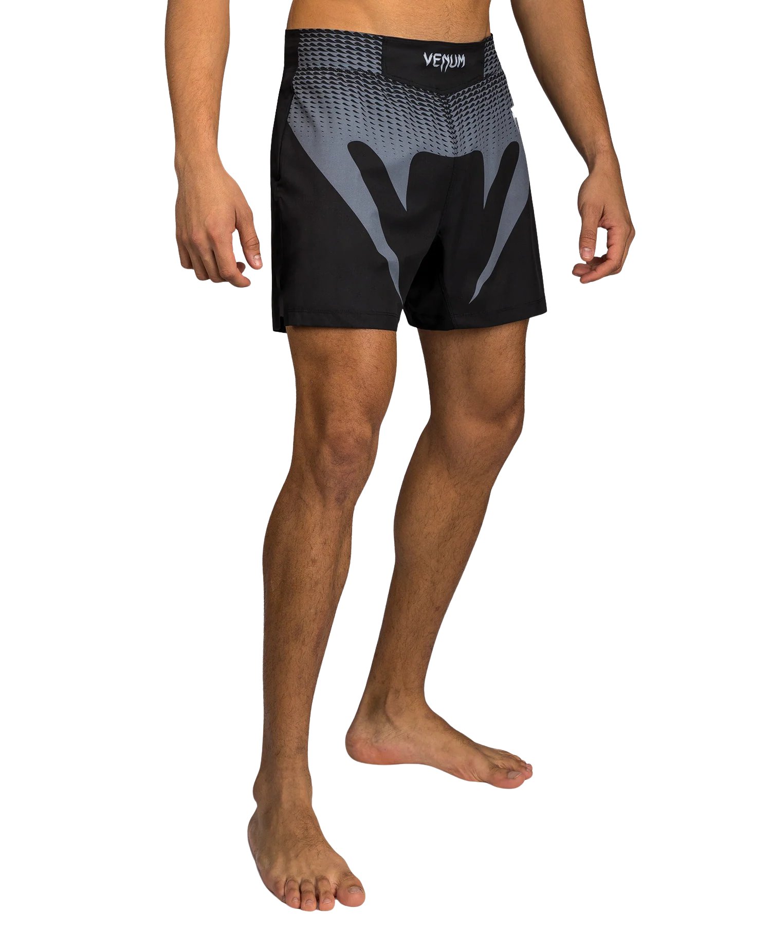 Venum Fightshort No Gi Zwart/ Zilver Grijs - Image 2