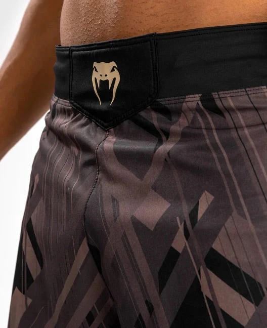 Venum Fightshort Tecmo 2.0 Zwart/Bruin - Image 4
