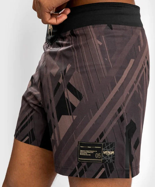 Venum Fightshort Tecmo 2.0 Zwart/Bruin - Image 5