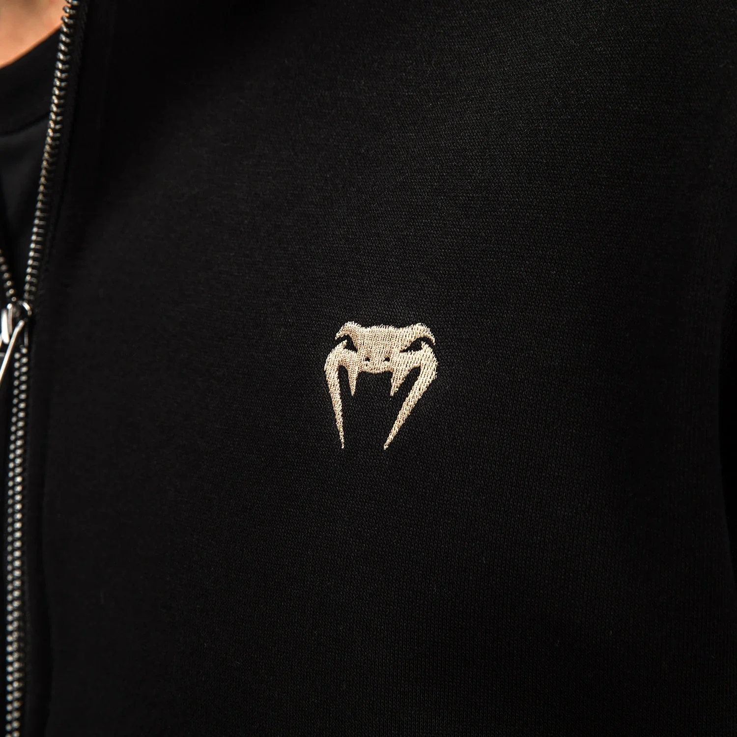 Venum Hoodie met Rits GI Zwart - Image 4