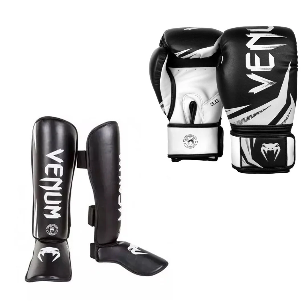 Venum Kickboks Set Challenger Zwart/Wit