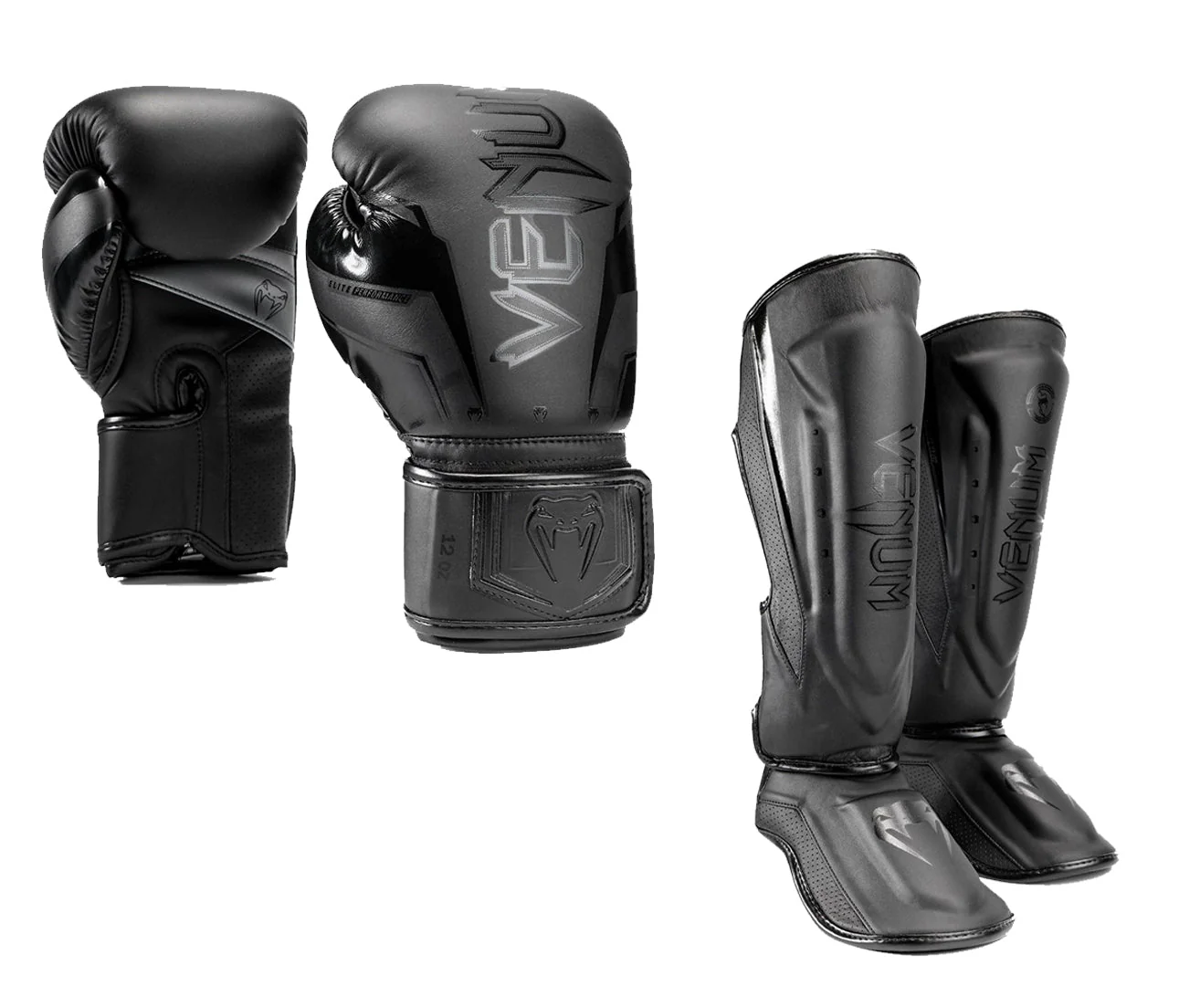 Venum Kickboks Set Elite Evo Black/Black