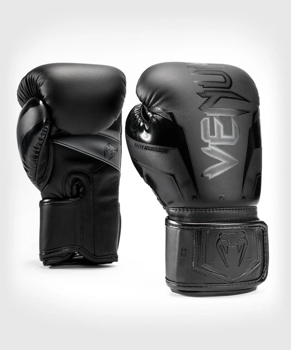 Venum Kickboks Set Elite Evo Black/Black - Image 2
