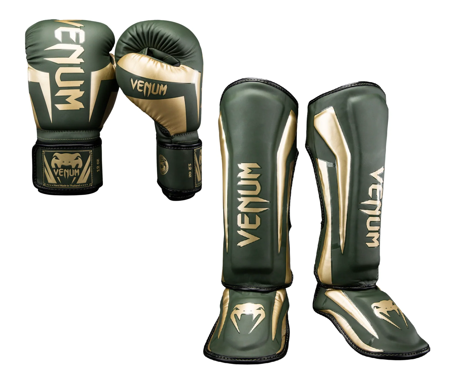 Venum Kickboks Set Elite Khaki