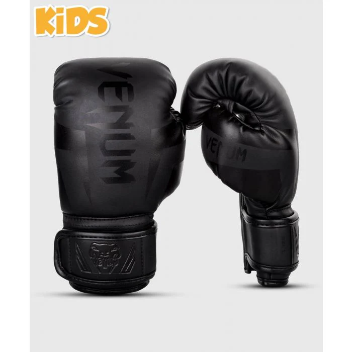 Venum Kickboks Set Elite Kids Zwart/Zwart - Image 2