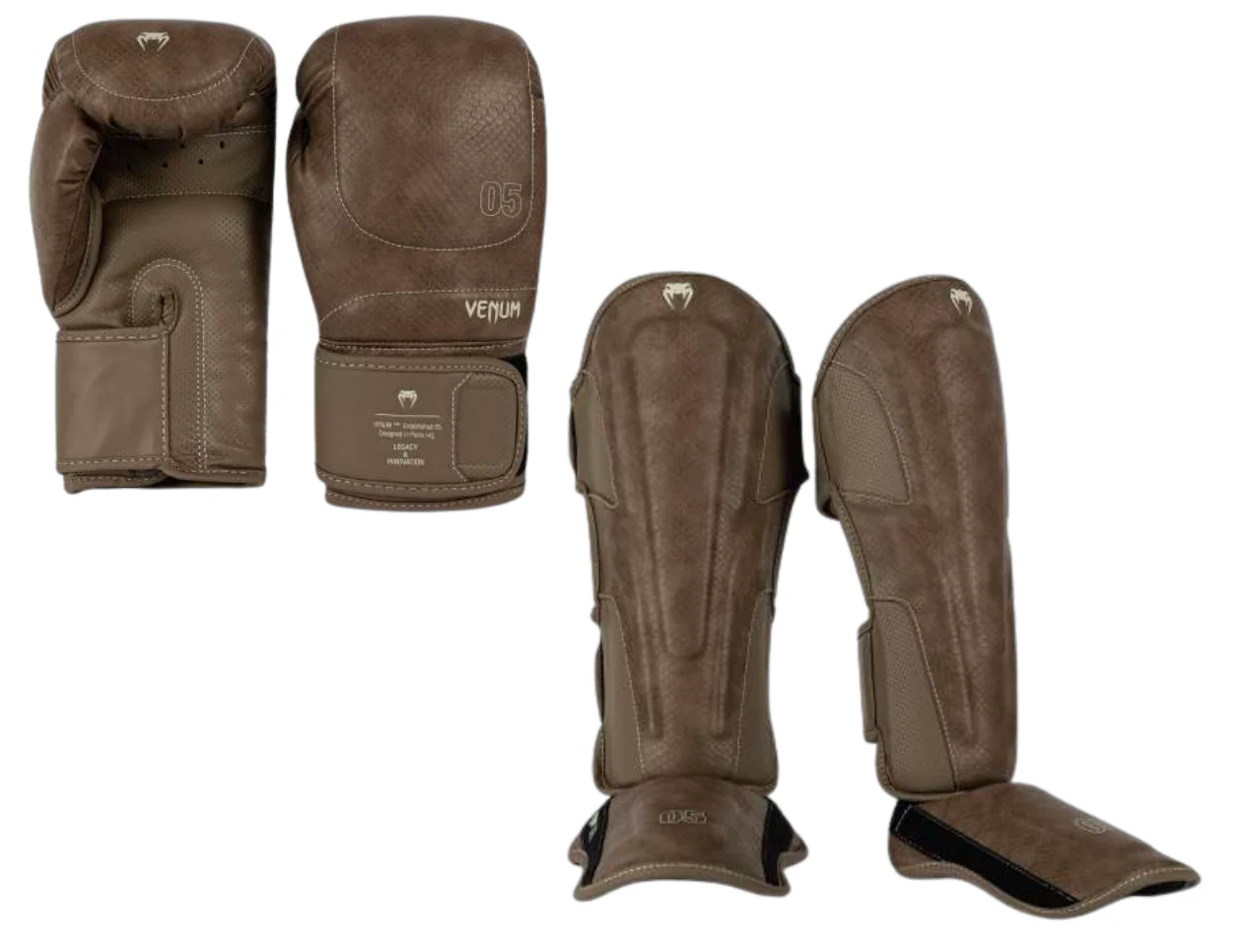 Venum Kickboks Set Impact Evo Scales Bruin