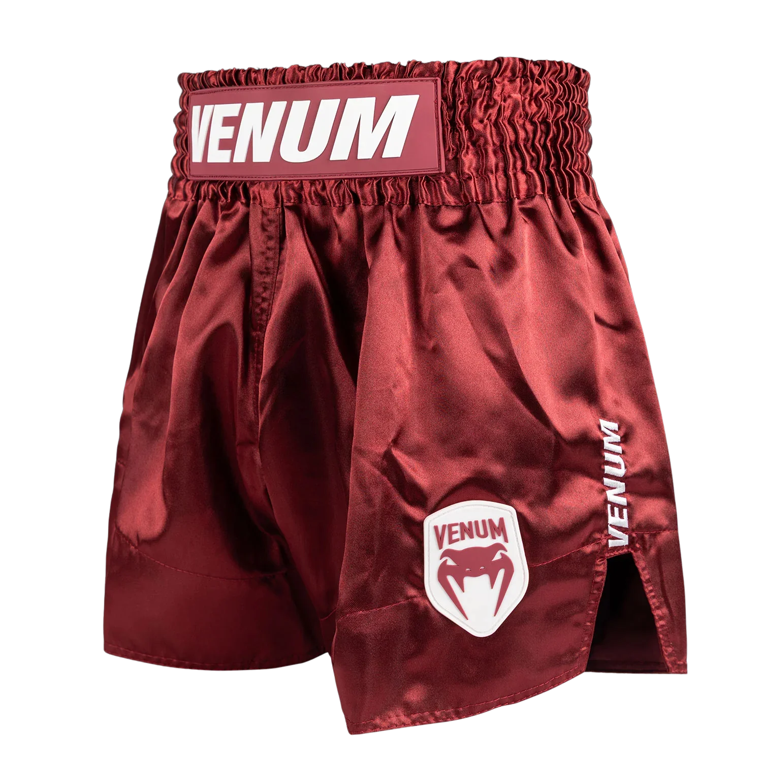Venum Kickboksshort Classic Evo Muay Thai Burgundy - Image 2