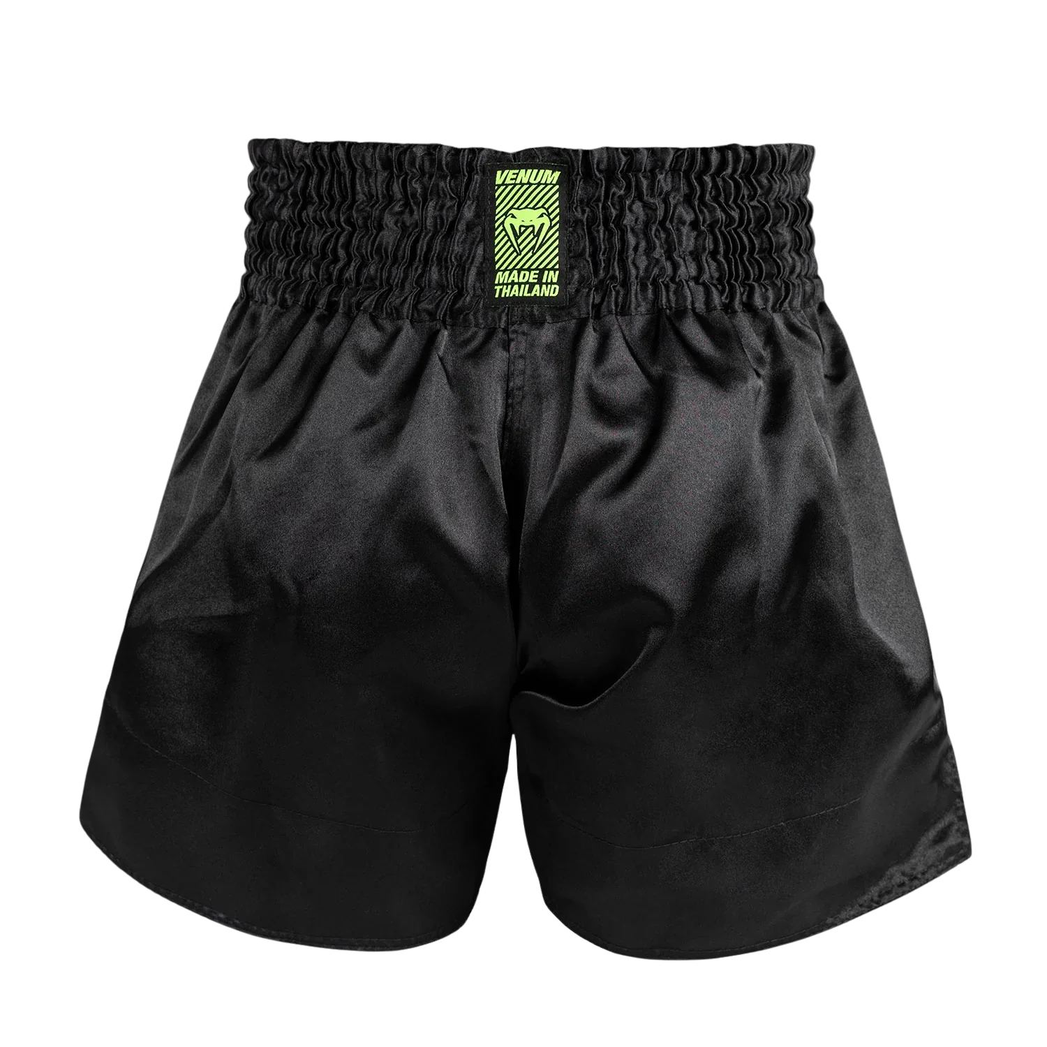 Venum Kickboksshort Classic Evo Muay Thai Zwart/Neon Geel - Image 3