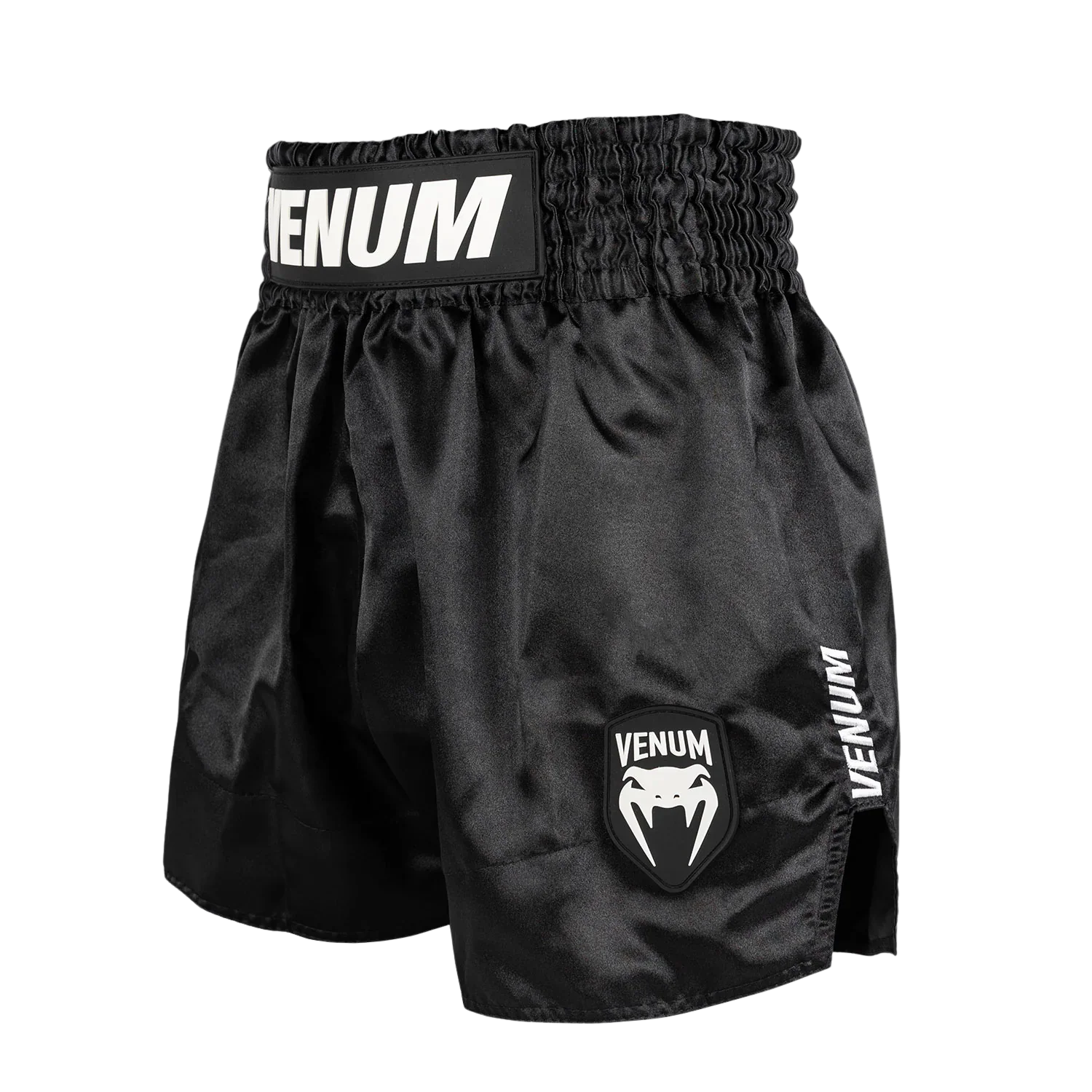 Venum Kickboksshort Classic Evo Muay Thai Zwart/Wit - Image 3