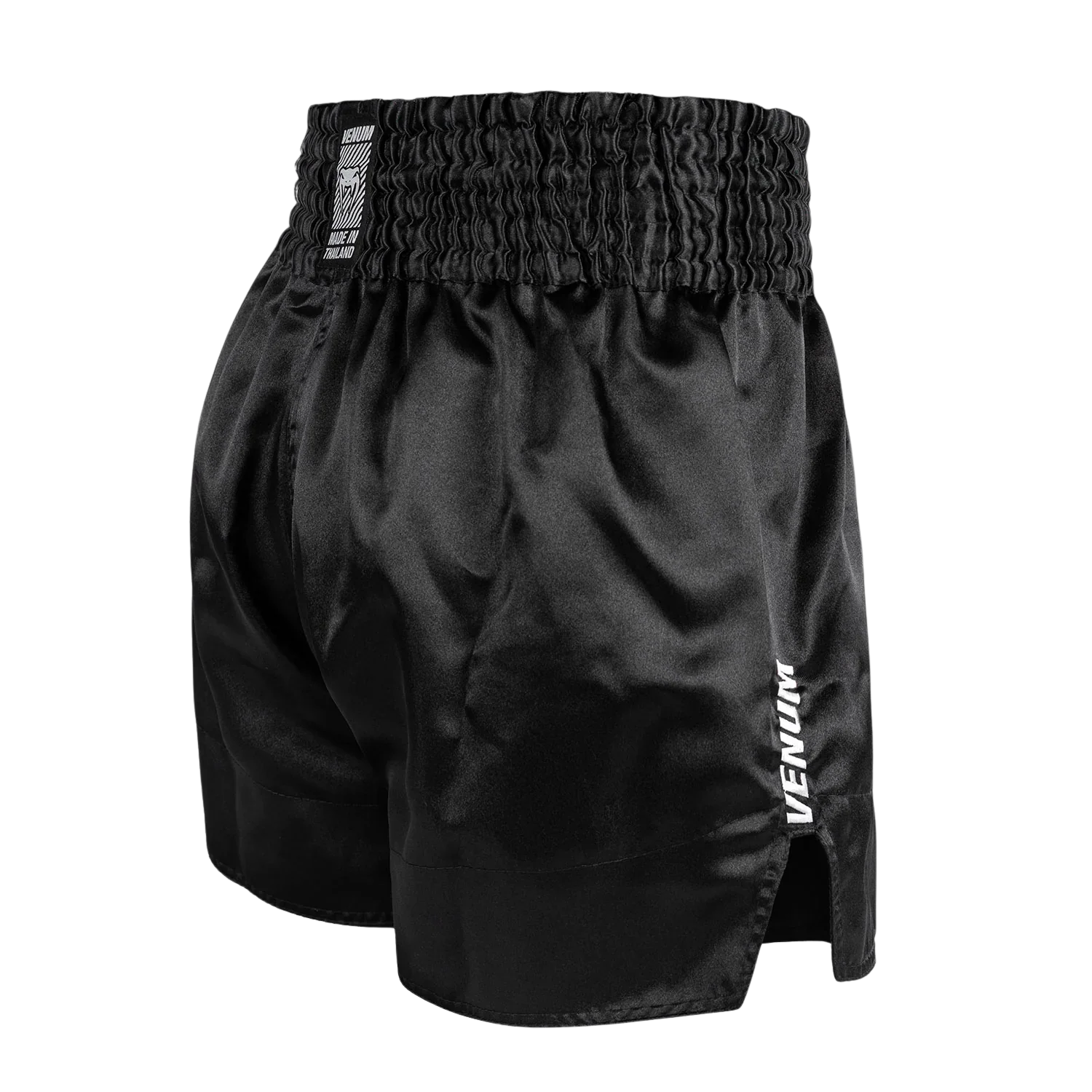 Venum Kickboksshort Classic Evo Muay Thai Zwart/Wit - Image 4