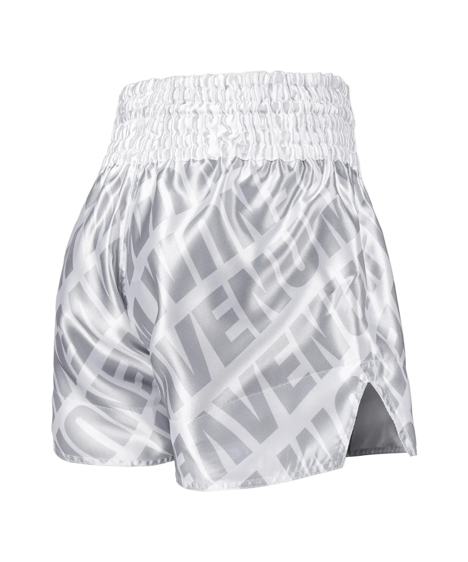 Venum Kickboksshort Contender XT Muay Thai Wit/Zilver - Image 4