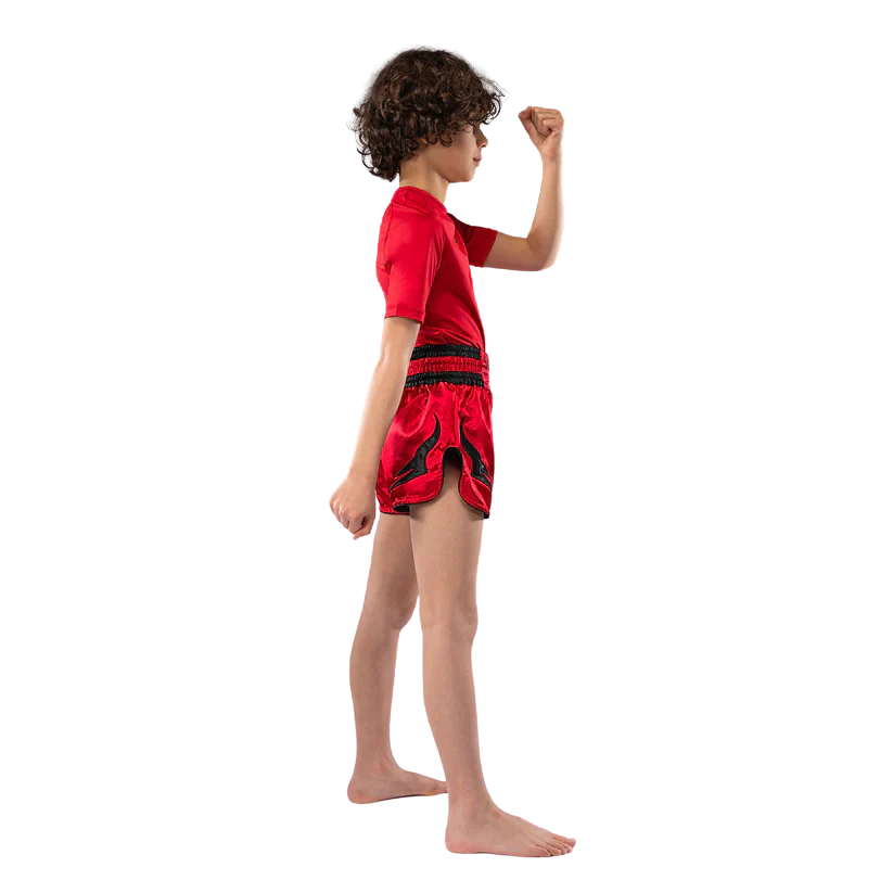Venum Kickboksshort Inferno Cherry Red - Image 2