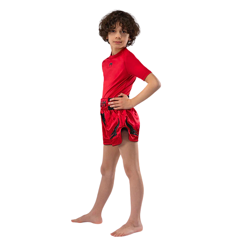 Venum Kickboksshort Inferno Cherry Red - Image 4