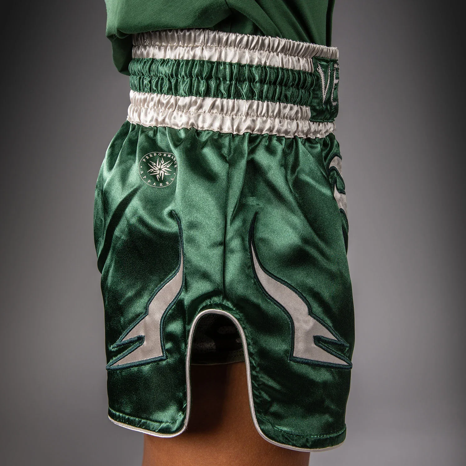 Venum Kickboksshort Inferno Groen/Wit - Image 5
