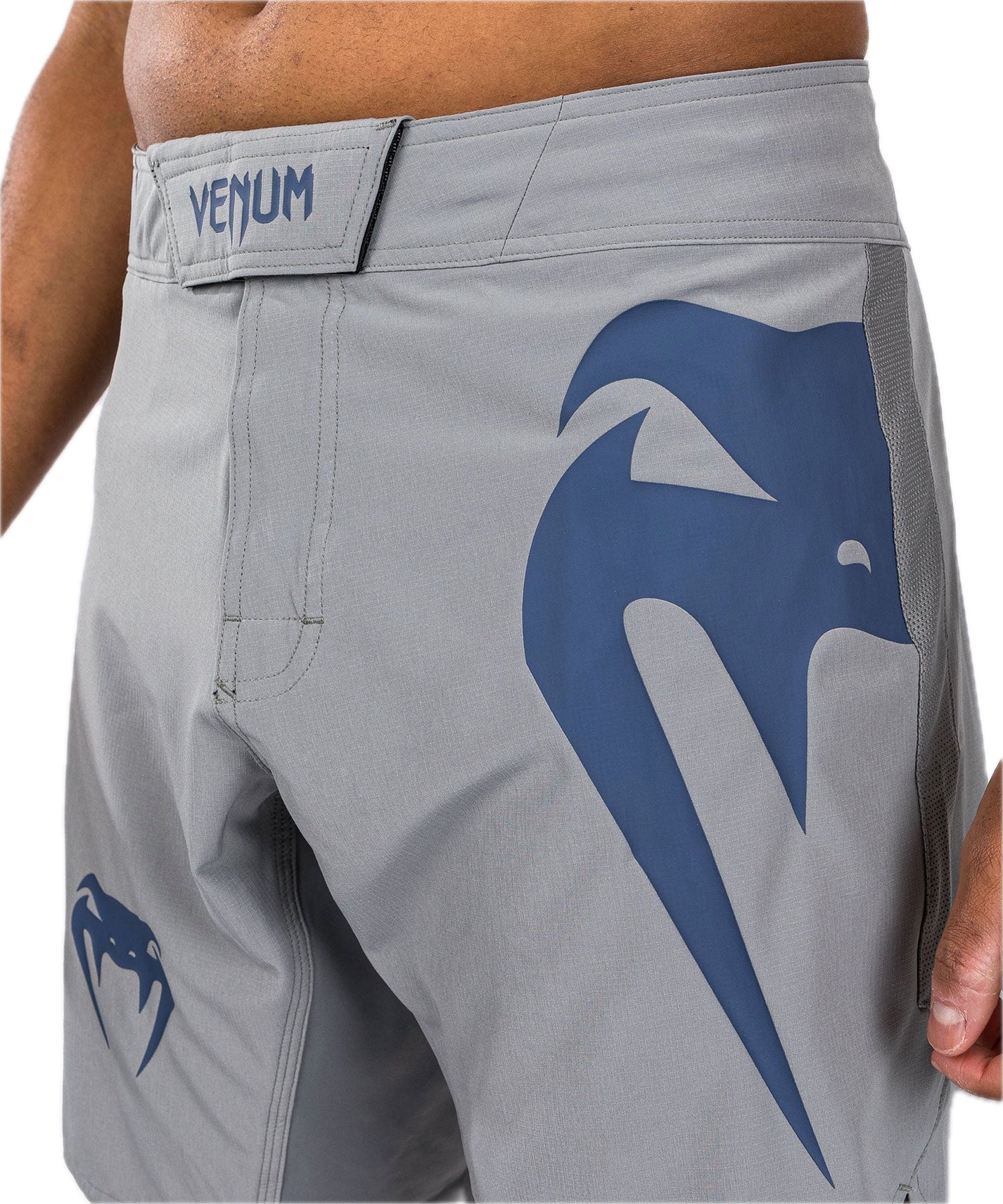 Venum Fightshort Light 5.0 Grijs/Blauw - Image 5