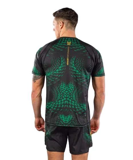 Venum Matupa Dry Tech T-Shirt Zwart/Groen - Image 3