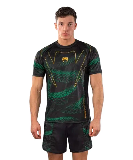 Venum Matupa Dry Tech T-Shirt Zwart/Groen - Image 4