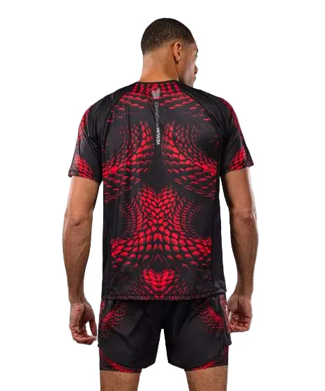 Venum Matupa Dry Tech T-Shirt Zwart/Rood - Image 4