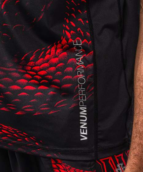 Venum Matupa Dry Tech T-Shirt Zwart/Rood - Image 5