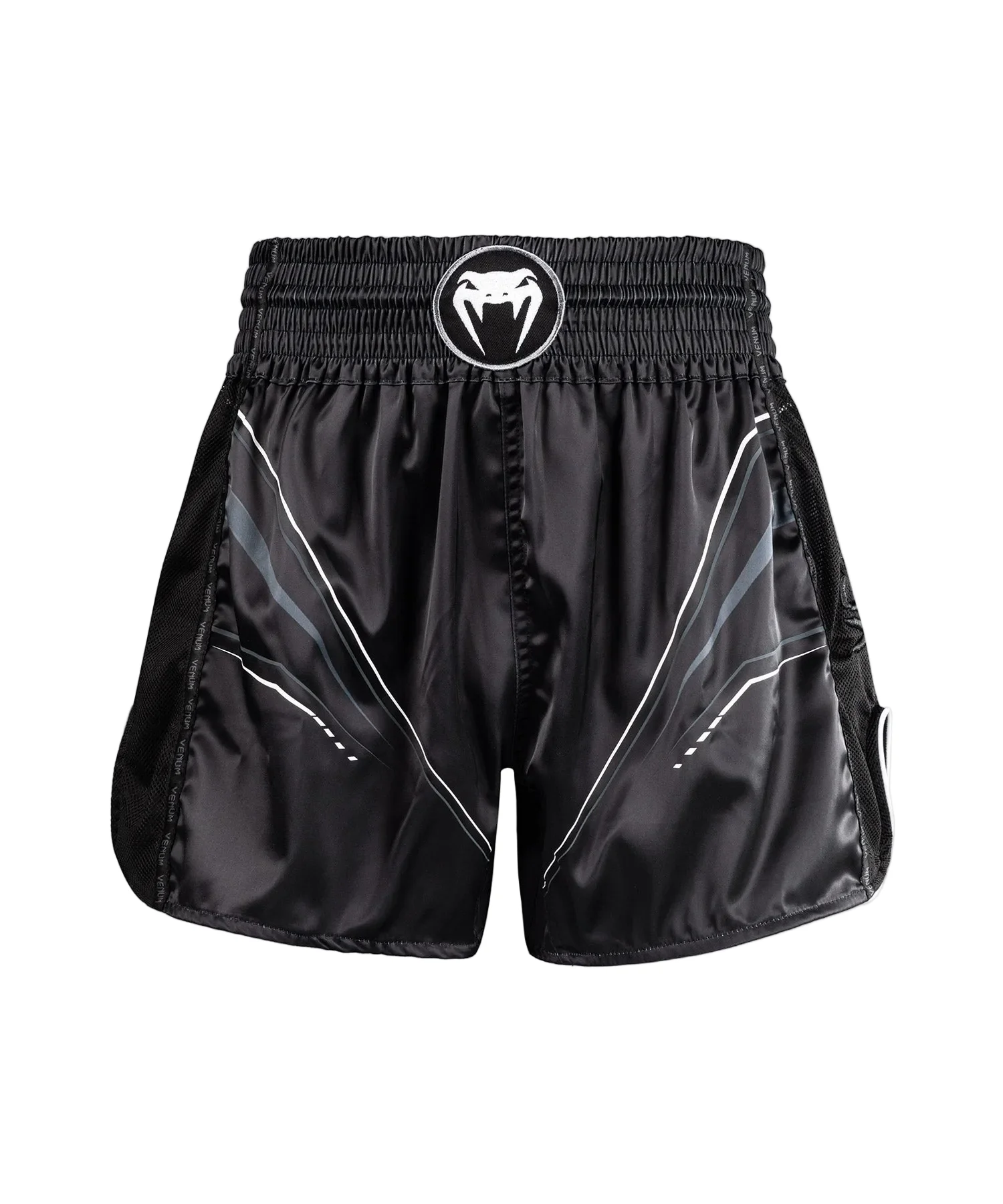 Venum Streamline Muay Thai Short Zwart/Wit