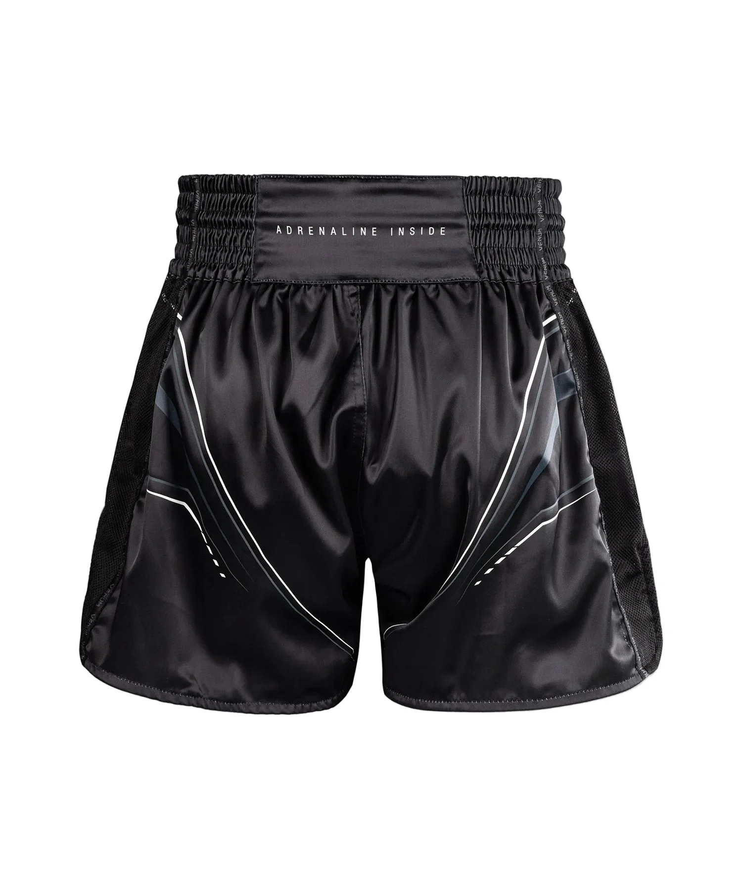 Venum Streamline Muay Thai Short Zwart/Wit - Image 3