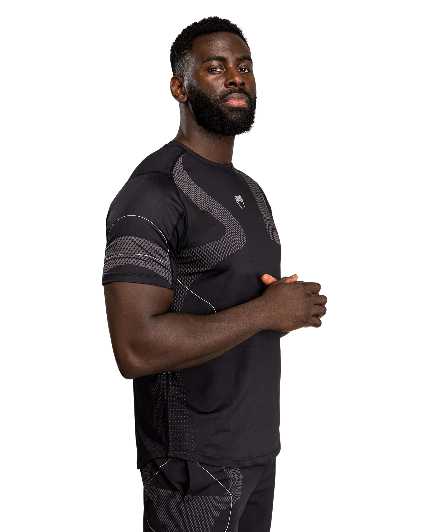 Venum Dry Tech T-shirt Nexus Zwart/Zilver - Image 2