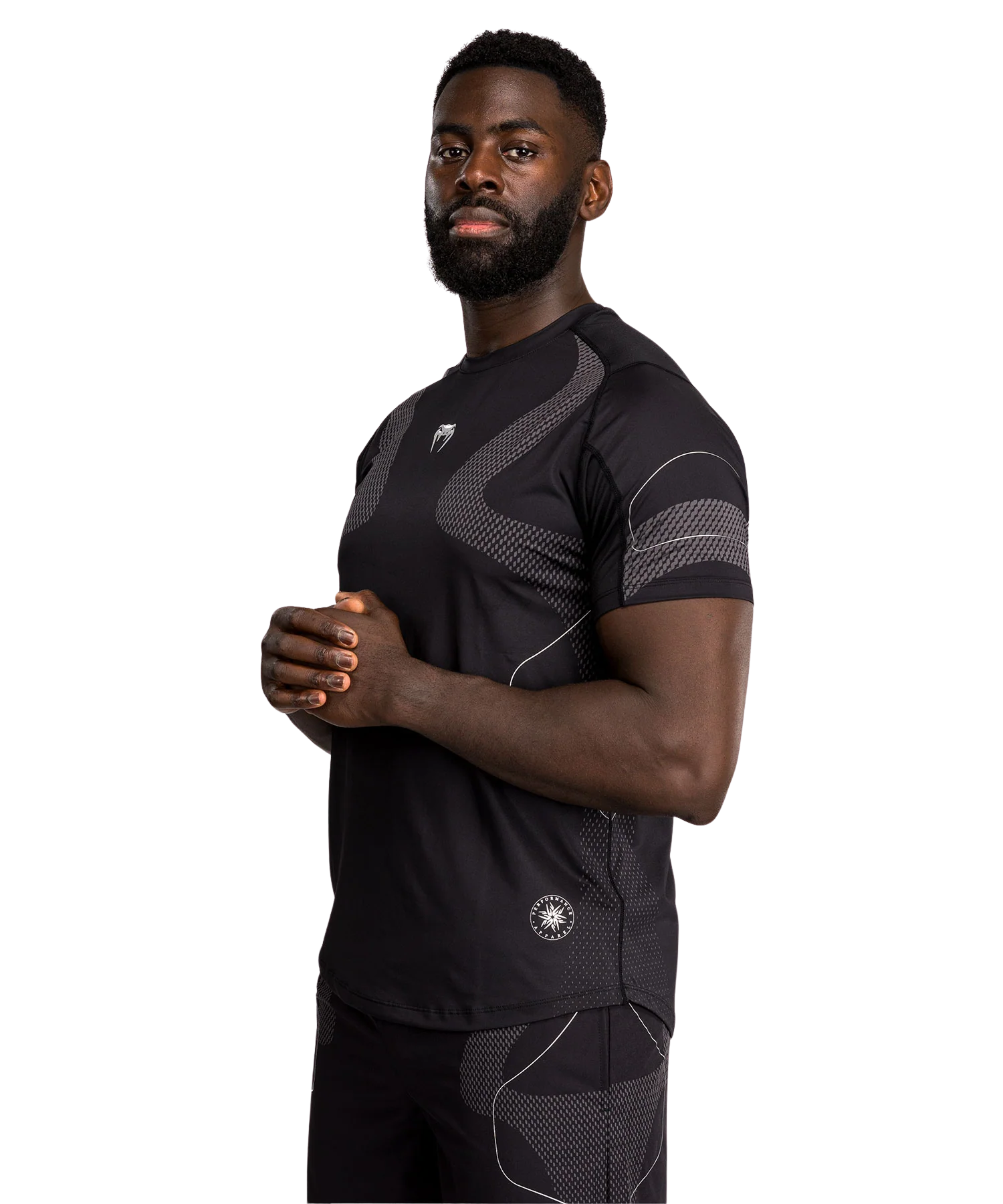 Venum Dry Tech T-shirt Nexus Zwart/Zilver - Image 3