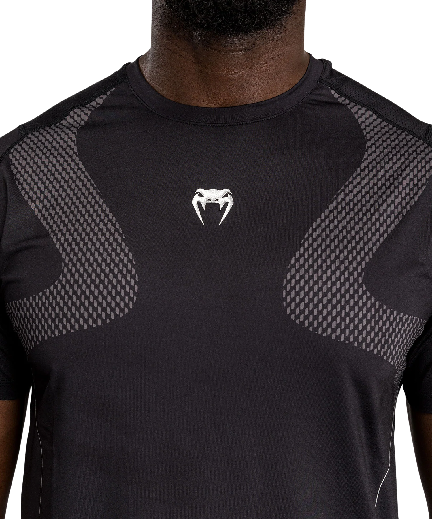 Venum Dry Tech T-shirt Nexus Zwart/Zilver - Image 5