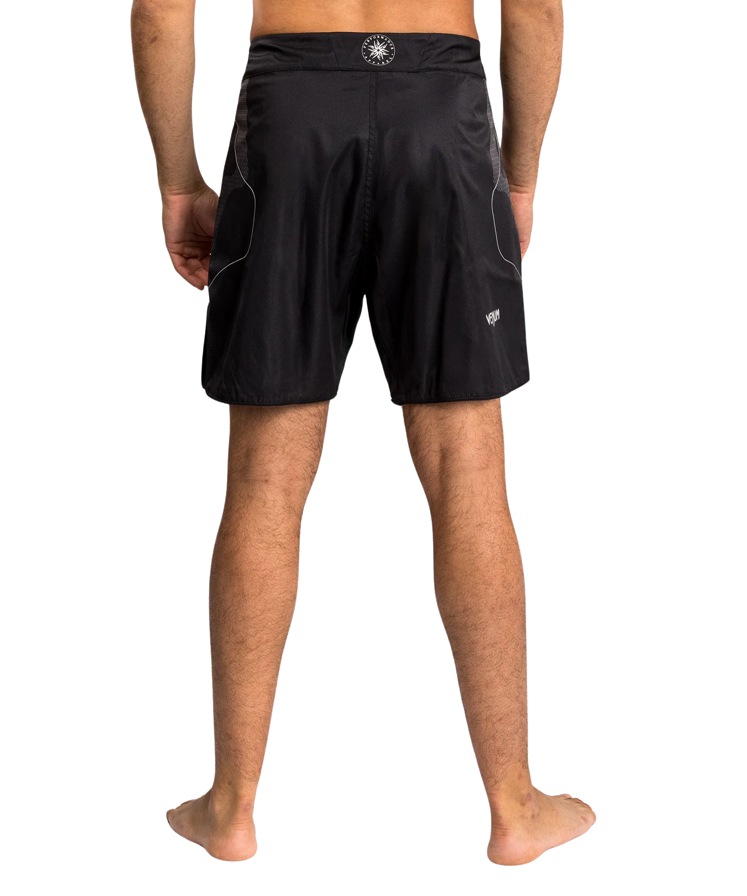 Venum Fightshort Nexus Zwart/Zilver - Image 2