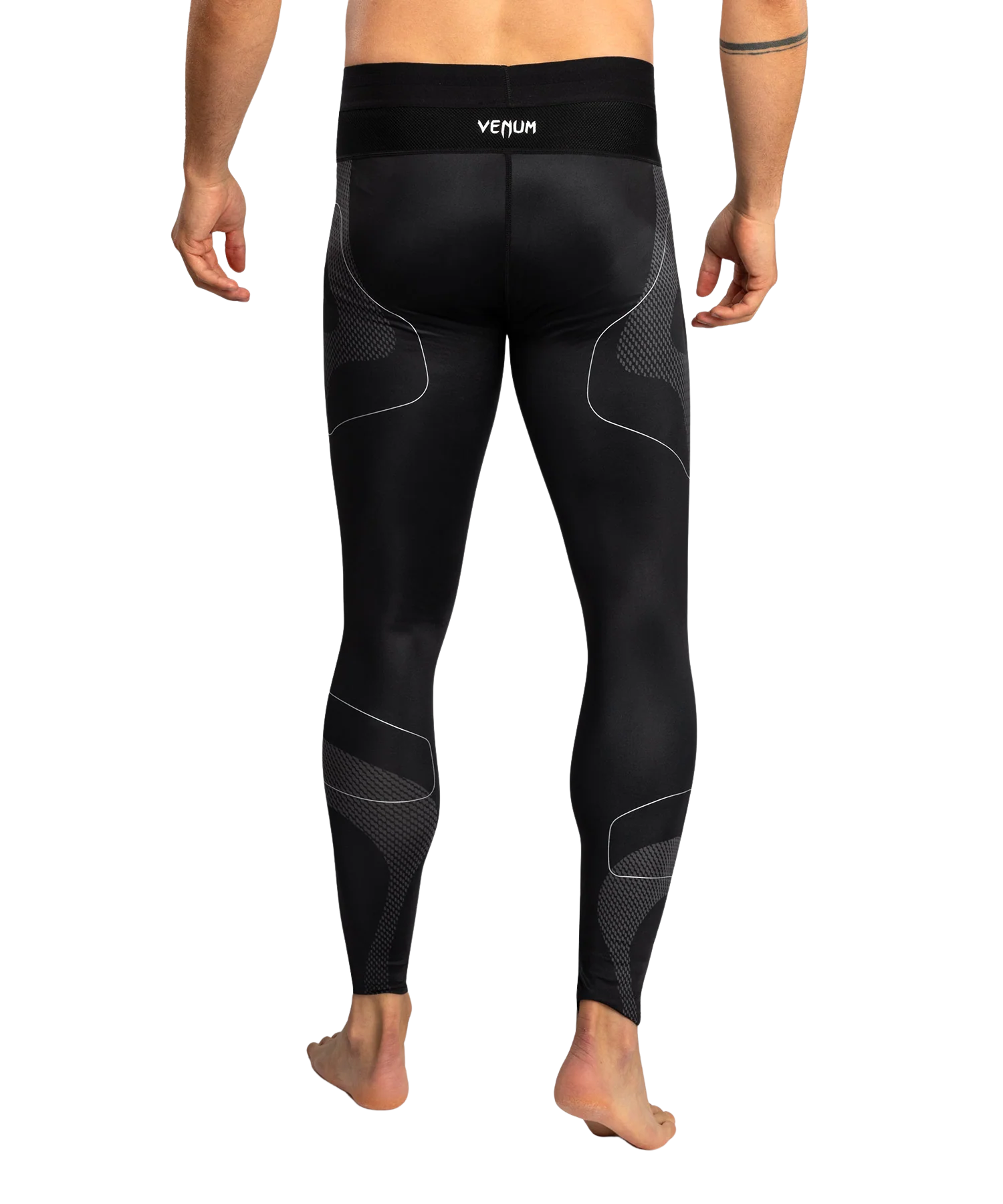 Venum Spats Nexus Zwart/Zilver - Image 2