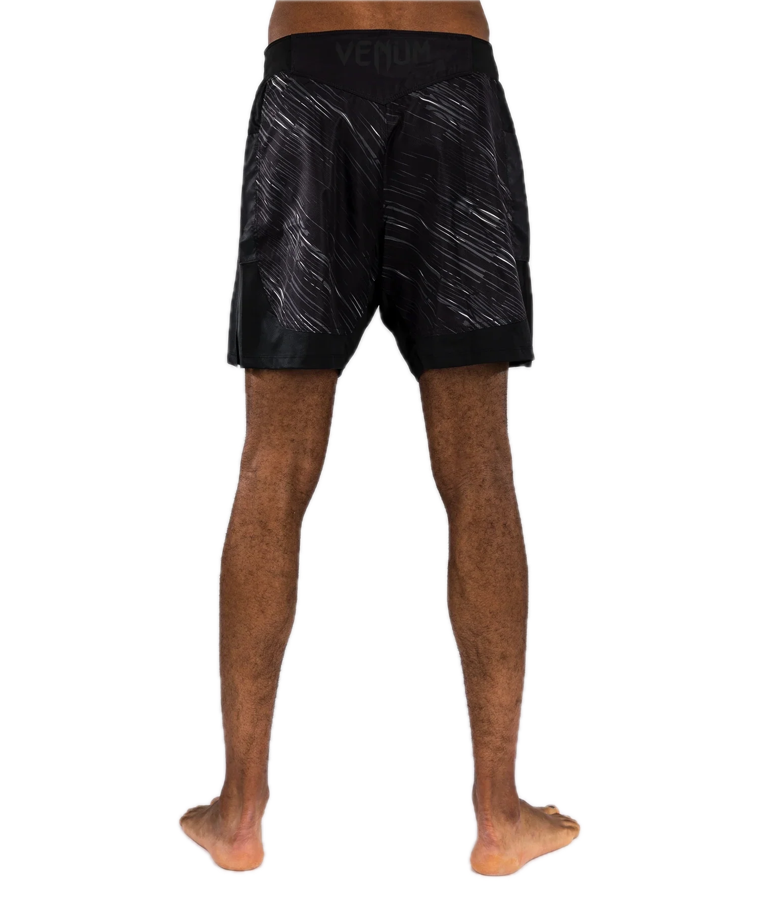 Venum Fight Shorts Rapid Zwart/Storm Grijs - Image 3