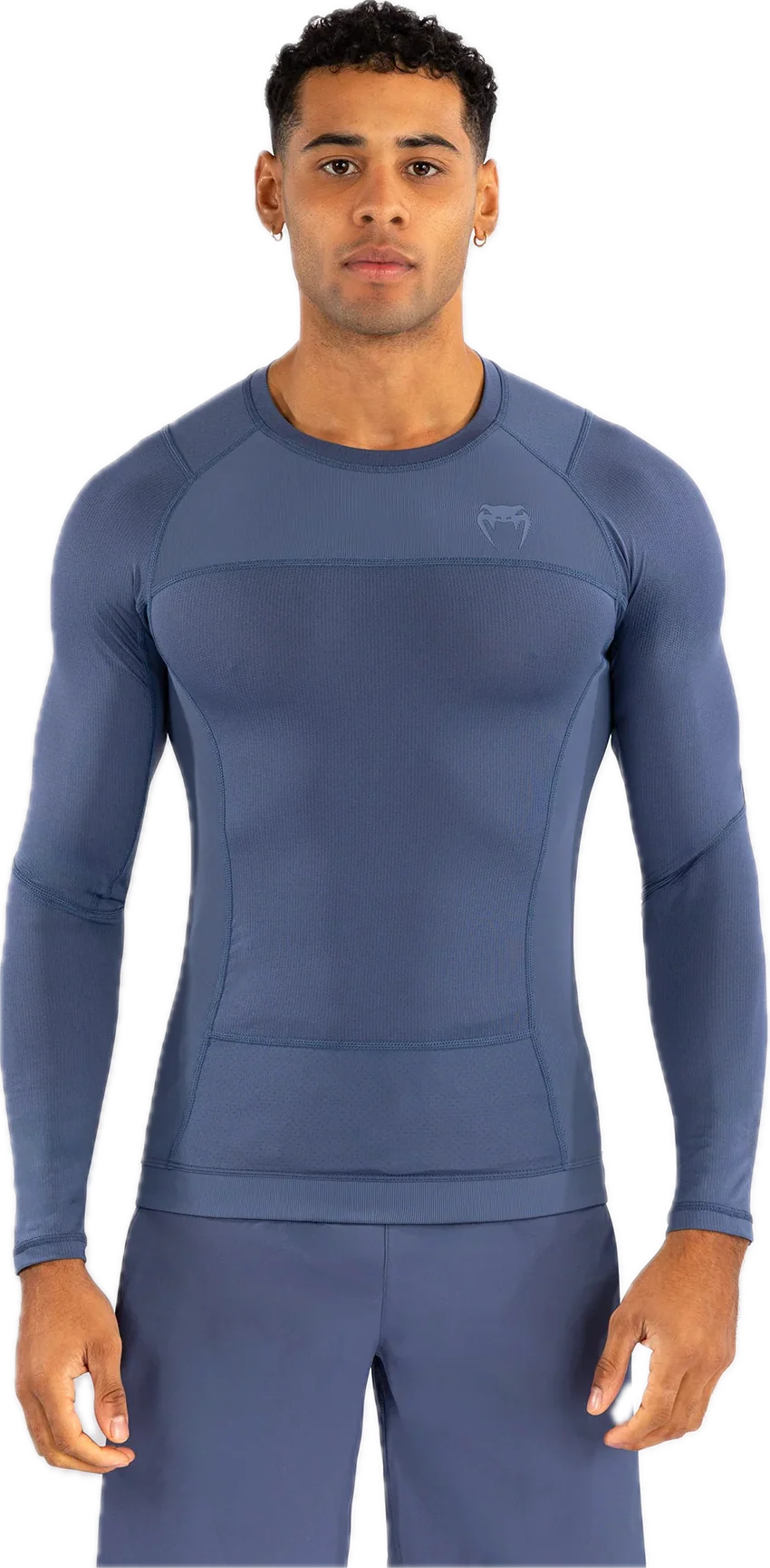 Venum Rashguard G-Fit Air Men's Long Sleeve Foggy Blue