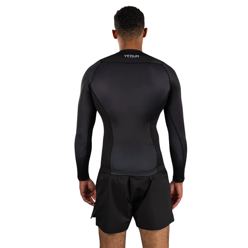 Venum Rashguard No Gi Long Sleeve Zwart/Wit - Image 4