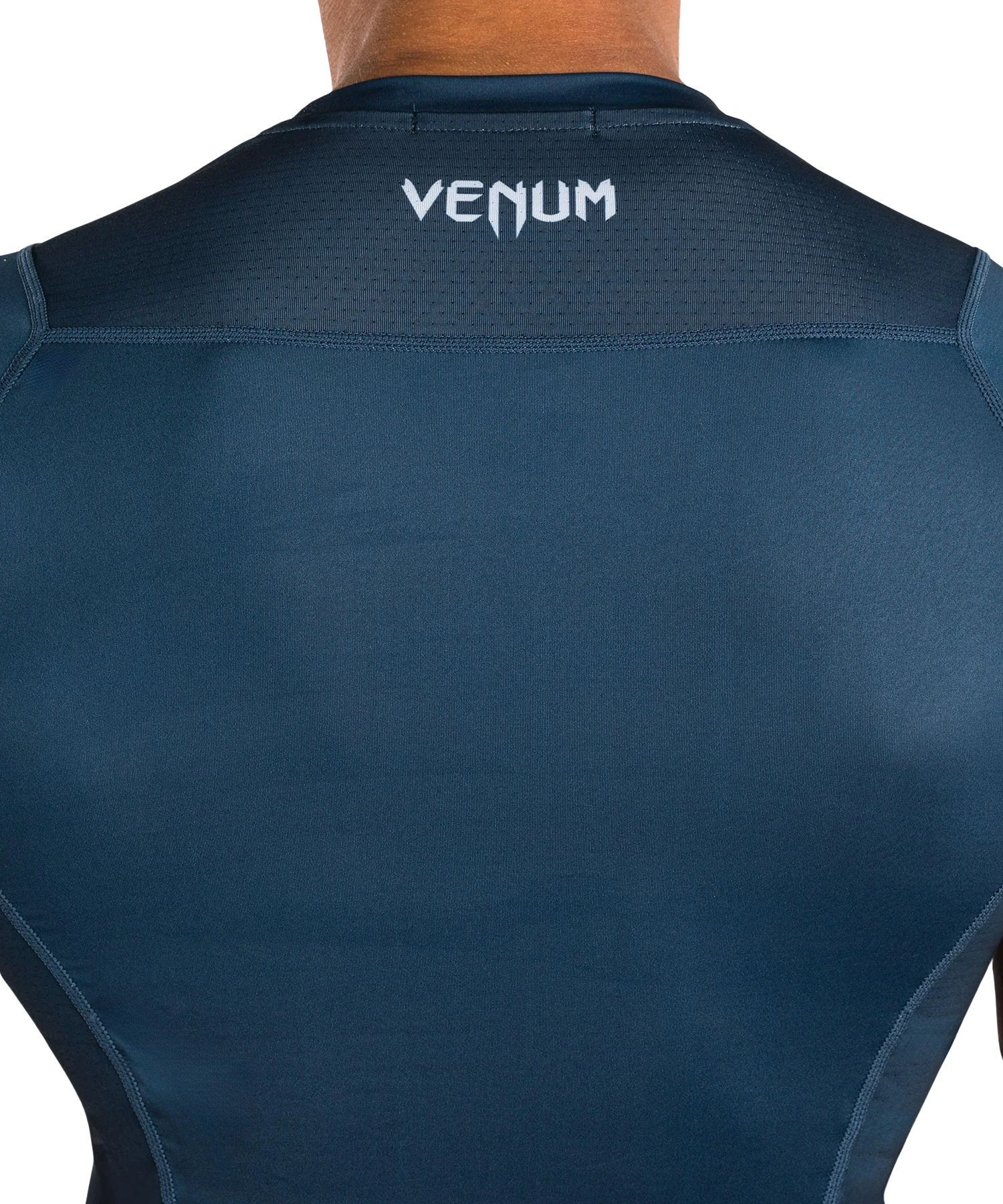 Venum Rashguard No Gi Short Sleeve Indigo - Image 5