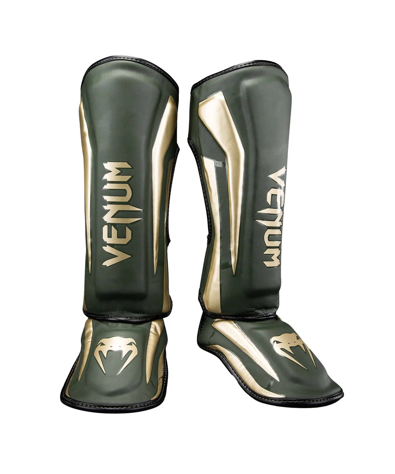 Venum Scheenbeschermers Elite Khaki