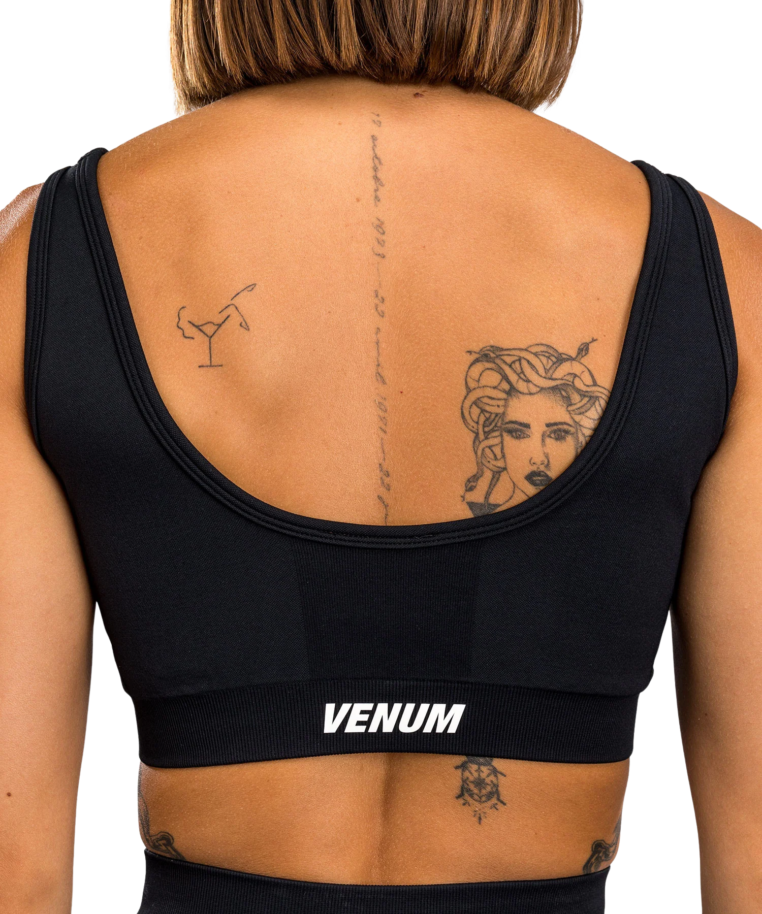 Venum Sport Bra Maxi Sculpt Zwart/Wit - Image 4