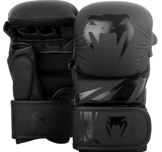 Venum MMA Handschoenen Sparring Challenger 3.0 Mat Zwart