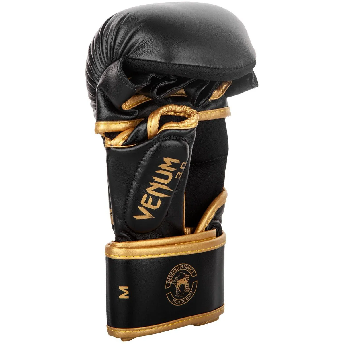 Venum MMA Handschoenen Sparring Challenger 3.0 Zwart/Goud - Image 2