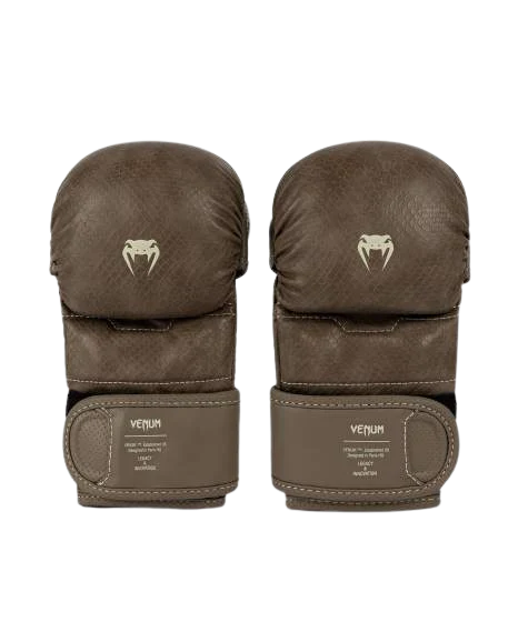 Venum MMA Handschoenen Sparring Impact Evo Scales Bruin - Image 4