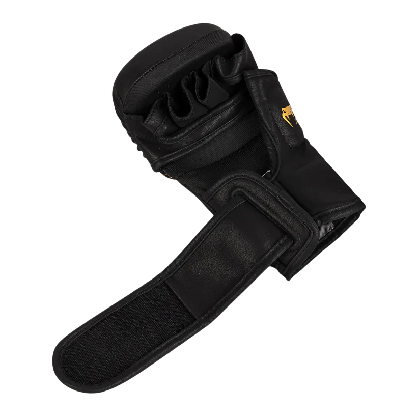 Venum MMA Handschoenen Sparring Serpenti Zwart/Zilver/Goud - Image 4