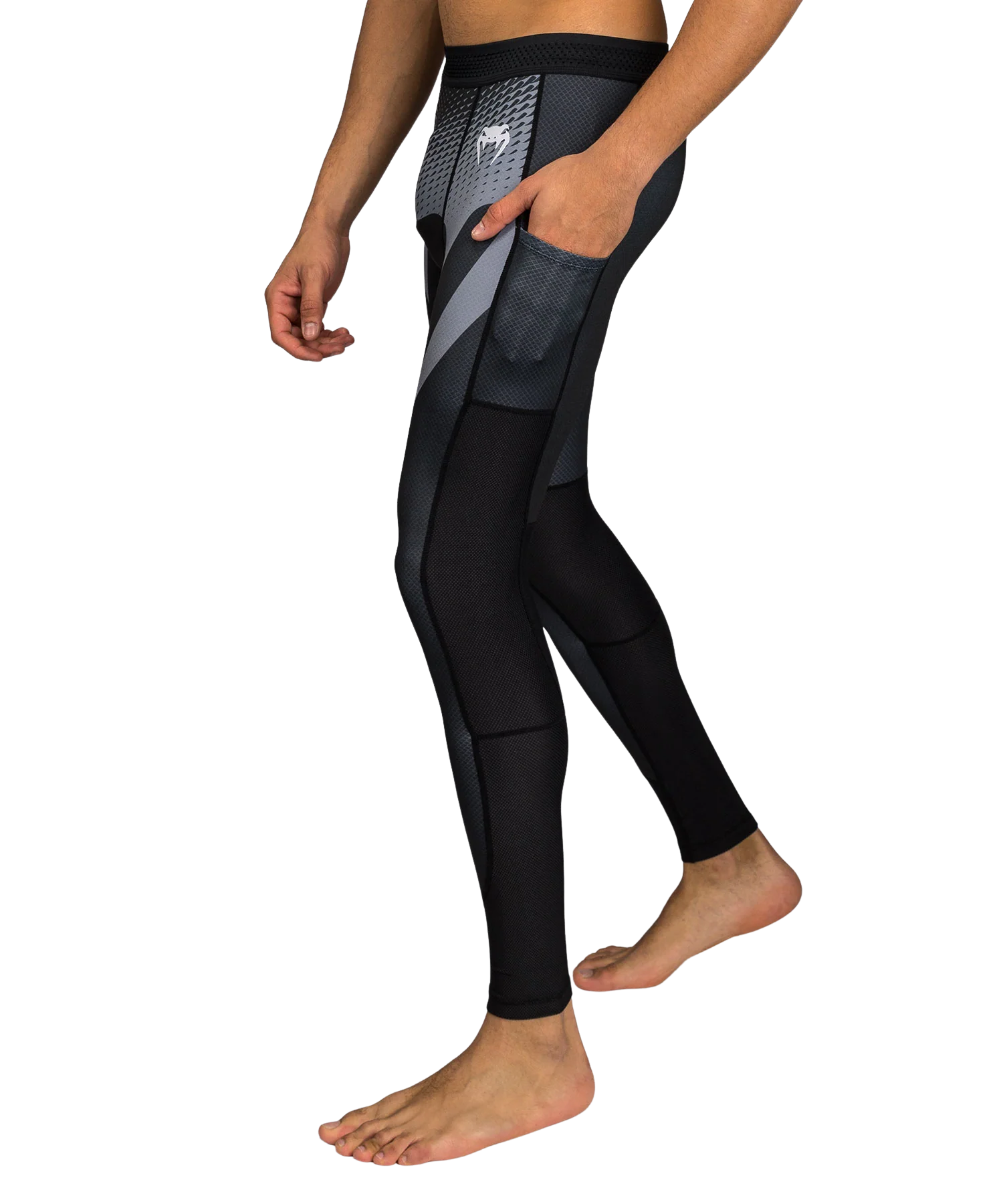 Venum Spats No Gi Zwart/Zilver Grijs - Image 5
