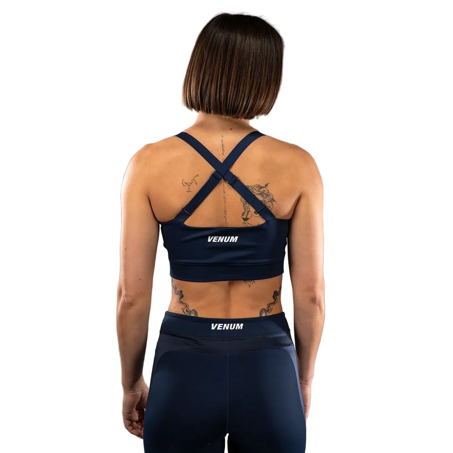 Venum Sport Bra Sculpt Shape Navy Blauw - Image 3